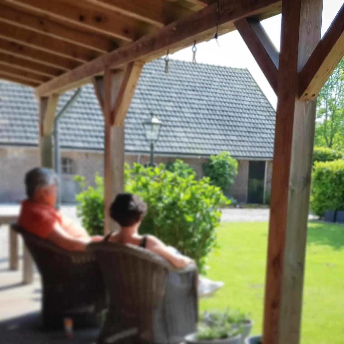 Bed And Breakfast 'Wij En De Zande' - Kamer Met Vide Kamperveen Eksteriør bilde